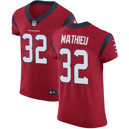 Nike Texans #32 Tyrann Mathieu Red Alternate Men's Stitched NFL Vapor Untouchable Elite Jersey